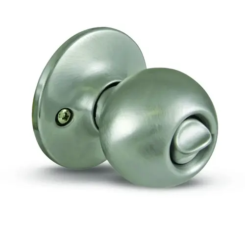 Ball Privacy Knob Satin Nickel Ball Privacy Knob Satin Nickel