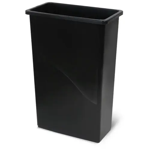 O'Cedar 23-Gallon Slim Trash Can 23-Gallon Black Trash Can O'Cedar 23-Gallon Slim Trash Can 23-Gallon Black Trash Can