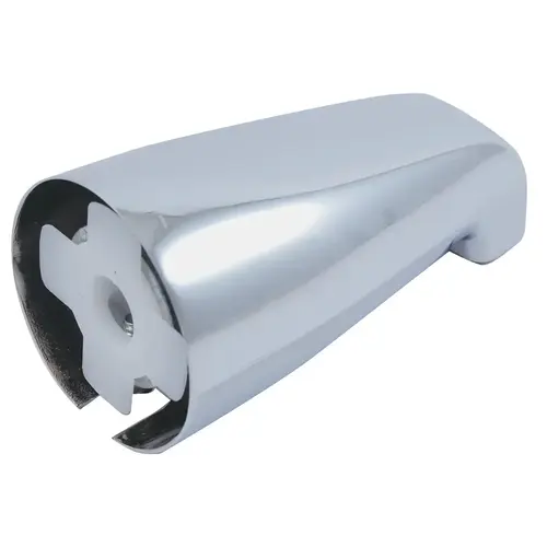 Slip On Chrome Tub Filler Spout Slip On Chrome Tub Filler Spout