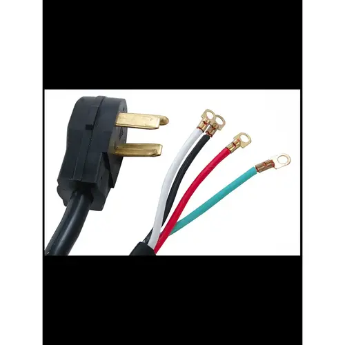 Prime Wire & Cable Inc. Dryer Cord 4-Wire 6 Ft Prime Wire & Cable Inc. Dryer Cord 4-Wire 6 Ft