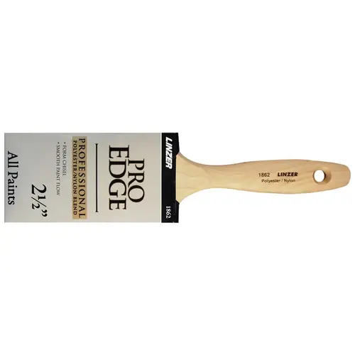 Pro Edge Polyester/Nylon Blend Varnish & Wall Brush Pro Edge Polyester/Nylon Blend Varnish & Wall Brush