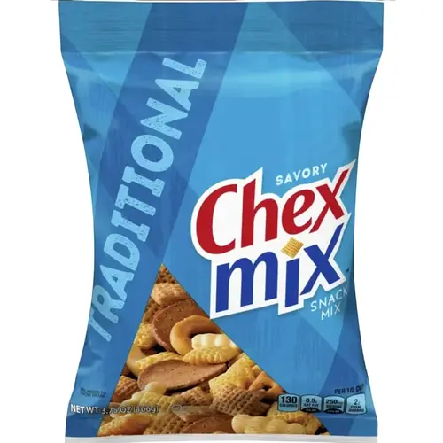Chex Mix Savory Traditional Snack Mix 4.5 oz Bagged Chex Mix Savory Traditional Snack Mix 4.5 oz Bagged