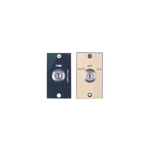 All-Active Switch, Key Switch, Lamacoid Faceplate, Off-Auto-Hold Open Maintained All-Active Switch, Key Switch, Lamacoid Faceplate, Off-Auto-Hold Open Maintained