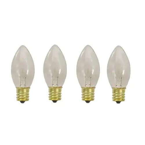 Santas Forest Filament Bulb, C7 Lamp Base - pack of 4 Santas Forest Filament Bulb, C7 Lamp Base - pack of 4