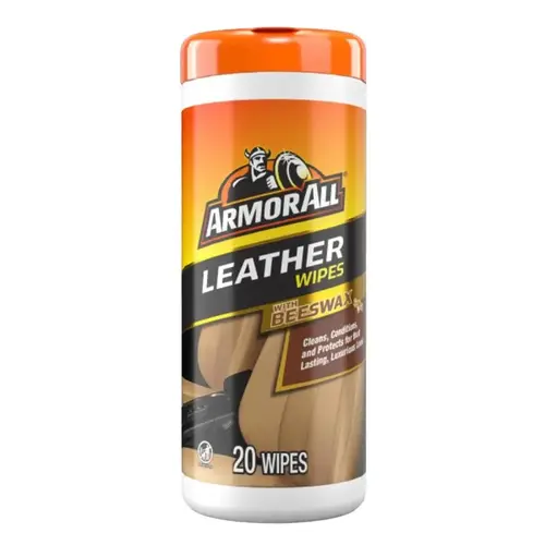 Armor All Leather Care with Beeswax, Characteristic, Effective to Remove: Dirt, Soil, 20 -Wipes Armor All Leather Care with Beeswax, Characteristic, Effective to Remove: Dirt, Soil, 20 -Wipes