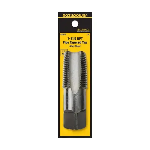 Eazypower Pipe Tap, 1 in Thread, NPT Thread Eazypower Pipe Tap, 1 in Thread, NPT Thread