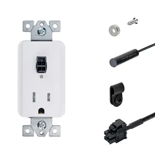 15 amp Safety Interlock Outlets for Appliance Garage w/Switch-Off 15 amp Safety Interlock Outlets for Appliance Garage w/Switch-Off