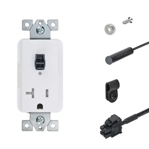 20 amp Safety Interlock Outlets for Appliance Garage w/Switch-Off 20 amp Safety Interlock Outlets for Appliance Garage w/Switch-Off