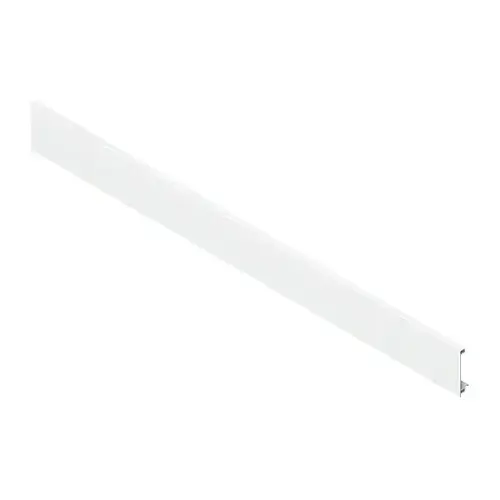 Blum LEGRABOX Front Rail Piece with Groove, Brushed Stainless Steel Blum LEGRABOX Front Rail Piece with Groove, Brushed Stainless Steel