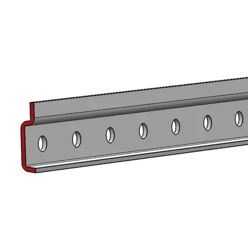 Steel Suspension Rail 98" L Steel Suspension Rail 98" L