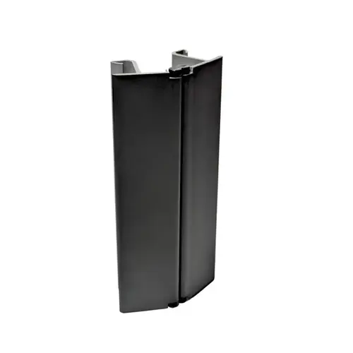 Peter Meier Plastic Toe Kick Multi-Angle 90 degree Inside/Outside Corner Connector 5-7/8"H, Matte Black Melamine Foil Finish Peter Meier Plastic Toe Kick Multi-Angle 90 degree Inside/Outside Corner Connector 5-7/8"H, Matte Black Melamine Foil Finish