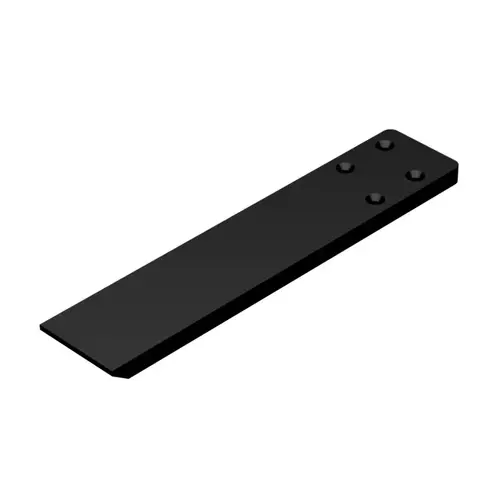 8" X 2.5" X 0.50" Liberty XL Hidden Countertop Support Bracket, Black Finish 8" X 2.5" X 0.50" Liberty XL Hidden Countertop Support Bracket, Black Finish