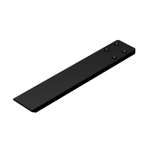 10" X 2.5" X 0.50" Liberty XL Hidden Countertop Support Bracket, Black Finish 10" X 2.5" X 0.50" Liberty XL Hidden Countertop Support Bracket, Black Finish