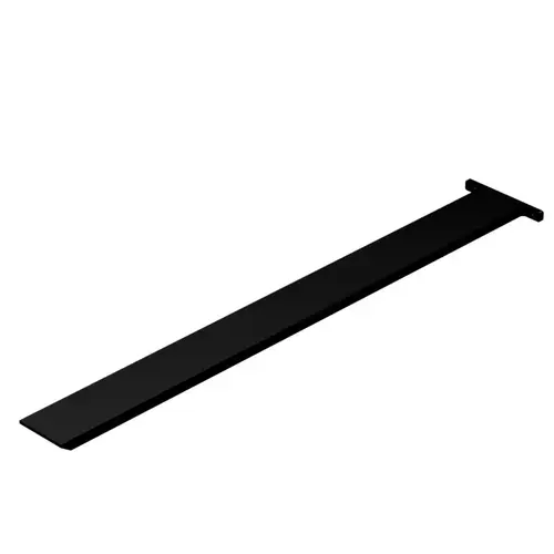 28" X 4.5" X 0.50" Frontier Countertop Support Bracket, Black Finish 28" X 4.5" X 0.50" Frontier Countertop Support Bracket, Black Finish