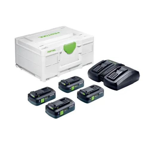 18V 4.0Ah 4 Battery / 1 DUO Rapid Charger Starter Pack Energy Set, Tabless 18V 4.0Ah 4 Battery / 1 DUO Rapid Charger Starter Pack Energy Set, Tabless