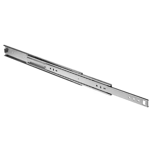 Fulterer 20" Over Travel Standard Ball Bearing Drawer Slides, Unhanded Side Mount Zinc Fulterer 20" Over Travel Standard Ball Bearing Drawer Slides, Unhanded Side Mount Zinc
