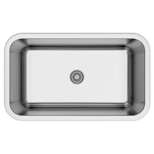 Profile 30-1/4"W Stainless Steel Undermount Kitchen Sink Single Bowl, 16 Gauge, 20 Per Pack Profile 30-1/4"W Stainless Steel Undermount Kitchen Sink Single Bowl, 16 Gauge, 20 Per Pack