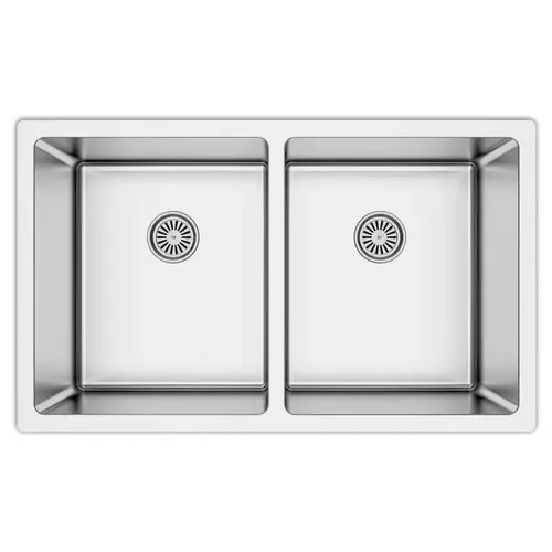 Select 30"W Stainless Steel Undermount Kitchen Sink Double 50/50 Bowl, 16 Gauge, 20 Per Pack Select 30"W Stainless Steel Undermount Kitchen Sink Double 50/50 Bowl, 16 Gauge, 20 Per Pack