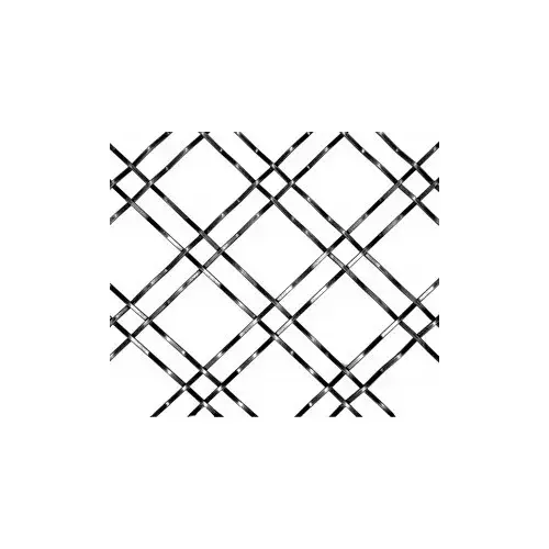 Kent Design 116 1/4C Series, Decorative Wire Grill 48X72 Raw Kent Design 116 1/4C Series, Decorative Wire Grill 48X72 Raw