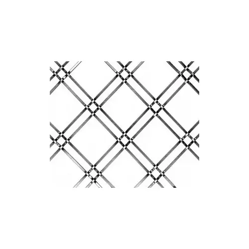 Kent Design 116 1/4P Series, Decorative Wire Grill 24X72 Raw Kent Design 116 1/4P Series, Decorative Wire Grill 24X72 Raw