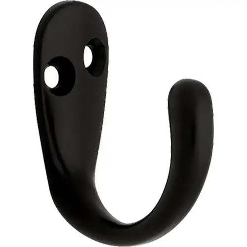 Franklin Brass Single Prong Hook, Matte Black, 10/Pack Franklin Brass Single Prong Hook, Matte Black, 10/Pack