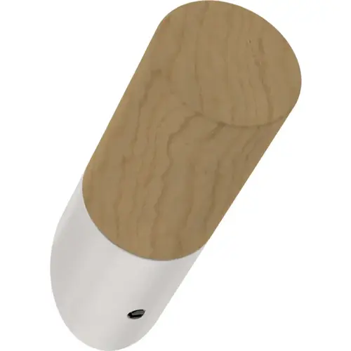 Franklin Brass Modern Slant Hook, 2-1/4", Pine Unfinished & Pure White, 5/Pack Franklin Brass Modern Slant Hook, 2-1/4", Pine Unfinished & Pure White, 5/Pack