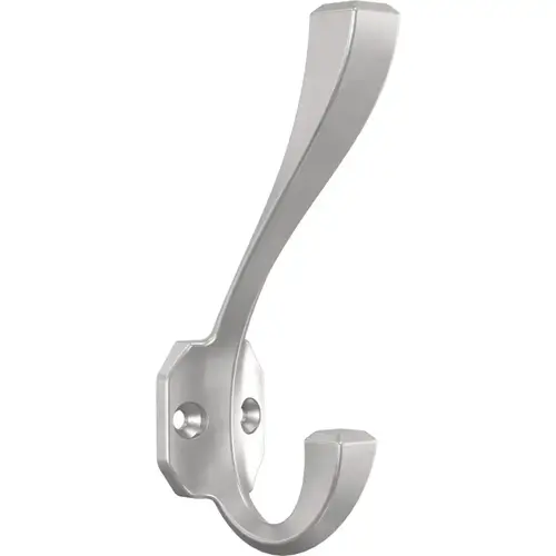 Franklin Brass Napier Coat and Hat Hook, 4-3/4" (120mm), Matte Nickel, 4/Pack Franklin Brass Napier Coat and Hat Hook, 4-3/4" (120mm), Matte Nickel, 4/Pack