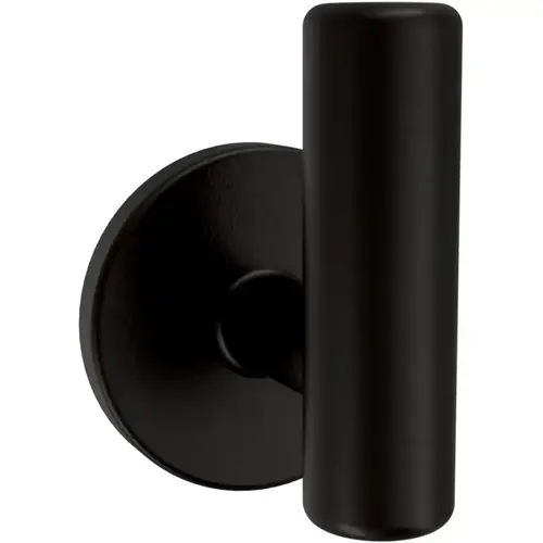 Franklin Brass Cylindrical Post Single Prong Hook, Matte Black, 5/Pack Franklin Brass Cylindrical Post Single Prong Hook, Matte Black, 5/Pack