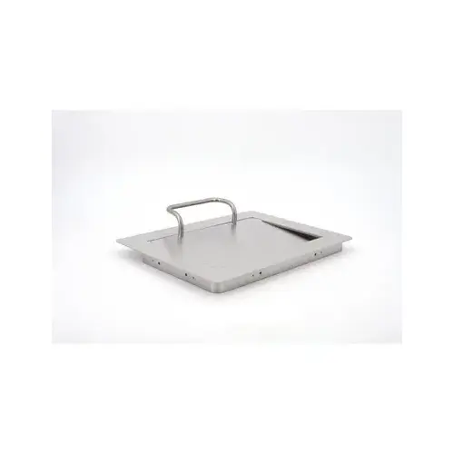 Sugatsune AZ-HD Series 12-3/16"W x 9-1/4"H Multi-Purpose Lid w/Handle, Stainless Steel w/Satin Stainless Steel Finish Sugatsune AZ-HD Series 12-3/16"W x 9-1/4"H Multi-Purpose Lid w/Handle, Stainless Steel w/Satin Stainless Steel Finish