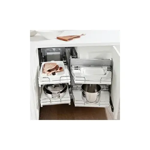 Smart Corner, Blind Corner Organizer, Salice Champagne Smart Corner, Blind Corner Organizer, Salice Champagne