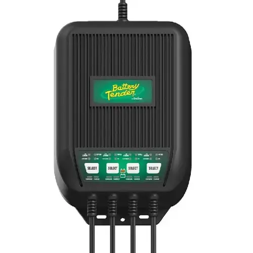 12 AMP, 12V Selectable - 4 Bank Marine Charger 12 AMP, 12V Selectable - 4 Bank Marine Charger
