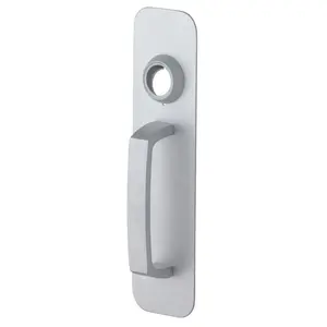 Dexter ED2000T-NL-PULL-ESC-NC-SP28 Ed2000t Handle Pull Plate Night Latch No Cylinder Aluminum