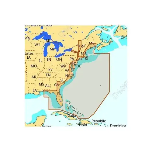 Max Wide microSD - U.S. East Coast & Bahamas Max Wide microSD - U.S. East Coast & Bahamas