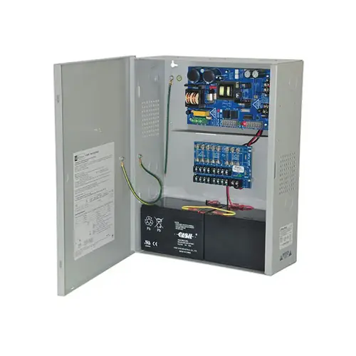 Power Supply/Charger, 120VAC, 60Hz, 3.5A Input, 8 Fuse Protected Outputs 12/24VDC 6A Power Supply/Charger, 120VAC, 60Hz, 3.5A Input, 8 Fuse Protected Outputs 12/24VDC 6A
