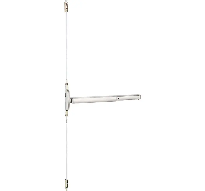 PHI 48 Electric Latch Retraction Surface Vertical Rod Exit Device Key Retracts Latchbolt Less Bottom Rod Touchbar Monitoring Sw ELRTS2203LBR 606 48 PHI 48 Electric Latch Retraction Surface Vertical Rod Exit Device Key Retracts Latchbolt Less Bottom Rod Touchbar Monitoring Sw ELRTS2203LBR 606 48