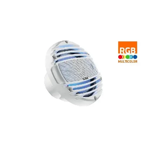 HMX 6.5-LD-TW - 6.5" 4 Ohm MARINE COAX RGB LED SET - WHITE HMX 6.5-LD-TW - 6.5" 4 Ohm MARINE COAX RGB LED SET - WHITE