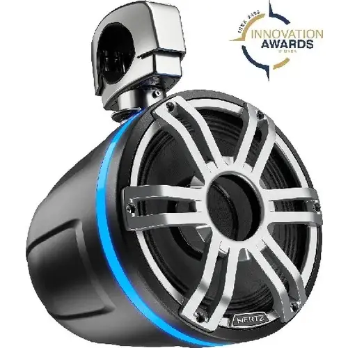 HTX 8H S-FL-G - MARINE TOWER SPEAKER 8 inch FLAT BLACK each HTX 8H S-FL-G - MARINE TOWER SPEAKER 8 inch FLAT BLACK each