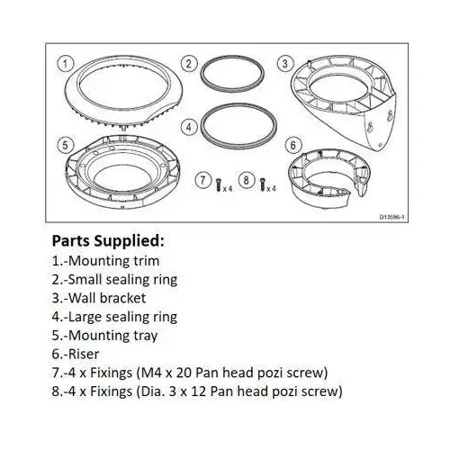 Clamshell Riser Kit For RS150 Clamshell Riser Kit For RS150