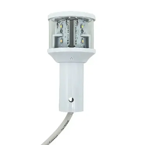 (LTB TOP) White C5 Certified 24v Round 3NM LED Combination Mast Head All Around Light - P67 Watertight (LTB TOP) White C5 Certified 24v Round 3NM LED Combination Mast Head All Around Light - P67 Watertight