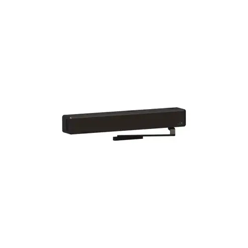 Senior Swing Left Hand Surface Mount Automatic Operator with Pull Side Track Arm for Single Door 36" Opening Width 710 Anodized Dark Bronze Finish Senior Swing Left Hand Surface Mount Automatic Operator with Pull Side Track Arm for Single Door 36" Opening Width 710 Anodized Dark Bronze Finish