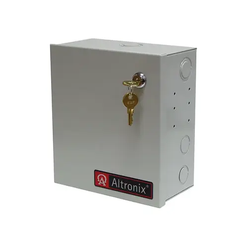 CCTV Power Supply, Input 220VAC 50/60Hz at 1.5A, 16 Fuse Protected Outputs, 24VAC at 12.5A or 28VAC at 10A, Grey Enclosure CCTV Power Supply, Input 220VAC 50/60Hz at 1.5A, 16 Fuse Protected Outputs, 24VAC at 12.5A or 28VAC at 10A, Grey Enclosure