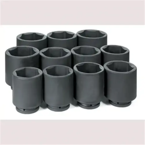 1" Dr. 11 Piece Deep Fractional Set 3-1/8" - 4-1/2" 1" Dr. 11 Piece Deep Fractional Set 3-1/8" - 4-1/2"