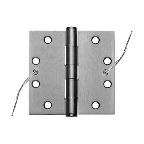 Electrified Hinge Satin Stainless Steel Electrified Hinge Satin Stainless Steel