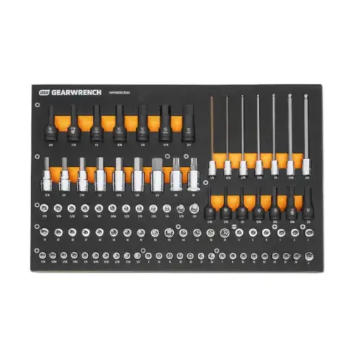 176 Piece 1/4 Inch, 3/8 Inch & 1/2 Inch Drive 12 Point Standard and Deep SAE/Met 176 Piece 1/4 Inch, 3/8 Inch & 1/2 Inch Drive 12 Point Standard and Deep SAE/Met