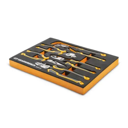 5 Piece PITBULL Cushion Grip Pliers Set Inch Foam Storage Tray 5 Piece PITBULL Cushion Grip Pliers Set Inch Foam Storage Tray