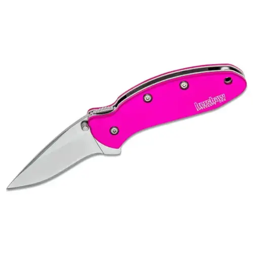 Chive Assisted Open Liner Lock Drop Point Blade EDC Folding Pocket Knife - Pink Chive Assisted Open Liner Lock Drop Point Blade EDC Folding Pocket Knife - Pink