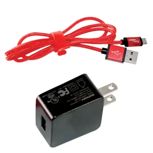 Light-N-Carry Wall Charger Kit LNCMINI, LNC1241, LNC1341, LNC1541(microUSB cord) Light-N-Carry Wall Charger Kit LNCMINI, LNC1241, LNC1341, LNC1541(microUSB cord)