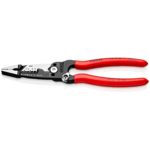 Forged Wire Strippers packaged in clam shell - Non-Slip Plastic Coated Handle Forged Wire Strippers packaged in clam shell - Non-Slip Plastic Coated Handle