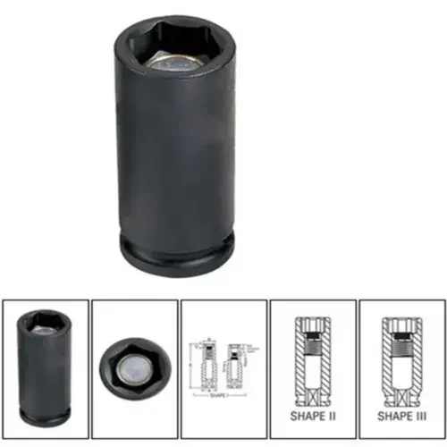 SOC 10MM 3/8D IMP MAG 6PT DP BLK SOC 10MM 3/8D IMP MAG 6PT DP BLK