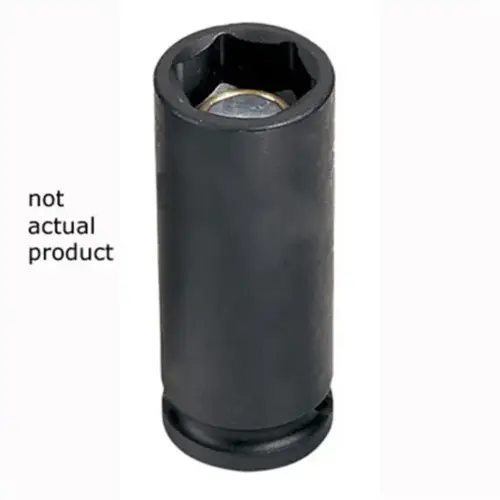 SOC 7/16 3/8D IMP MAG 6PT DP BLK SOC 7/16 3/8D IMP MAG 6PT DP BLK